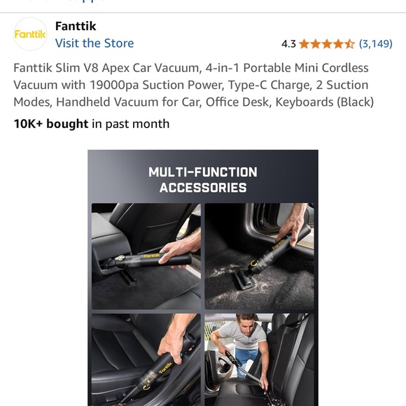 Fanttik Slim V8 APEX Box - Picture 8 of 9